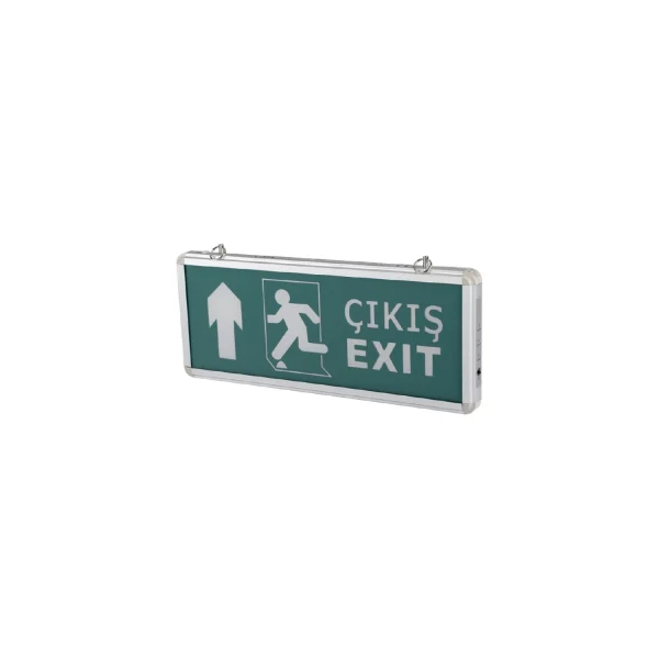 EXIT ÇIKIŞ ARMATÜRÜ 3W (EXIT-ÇIKIŞ-YUKARI OK-K.ADM