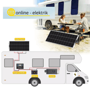 210W - 1000W Karavan Solar Enerji Paketi